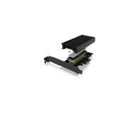 ICY BOX Karta PCIe M.2 M-Key dla 1 dysku SSD M.2 NVMe - 507184 - zdjęcie 3